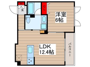 GENOVIA東向島Ⅲskygardenの物件間取画像